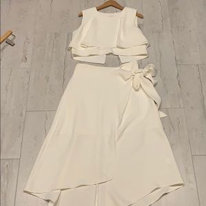 Top and skirt set